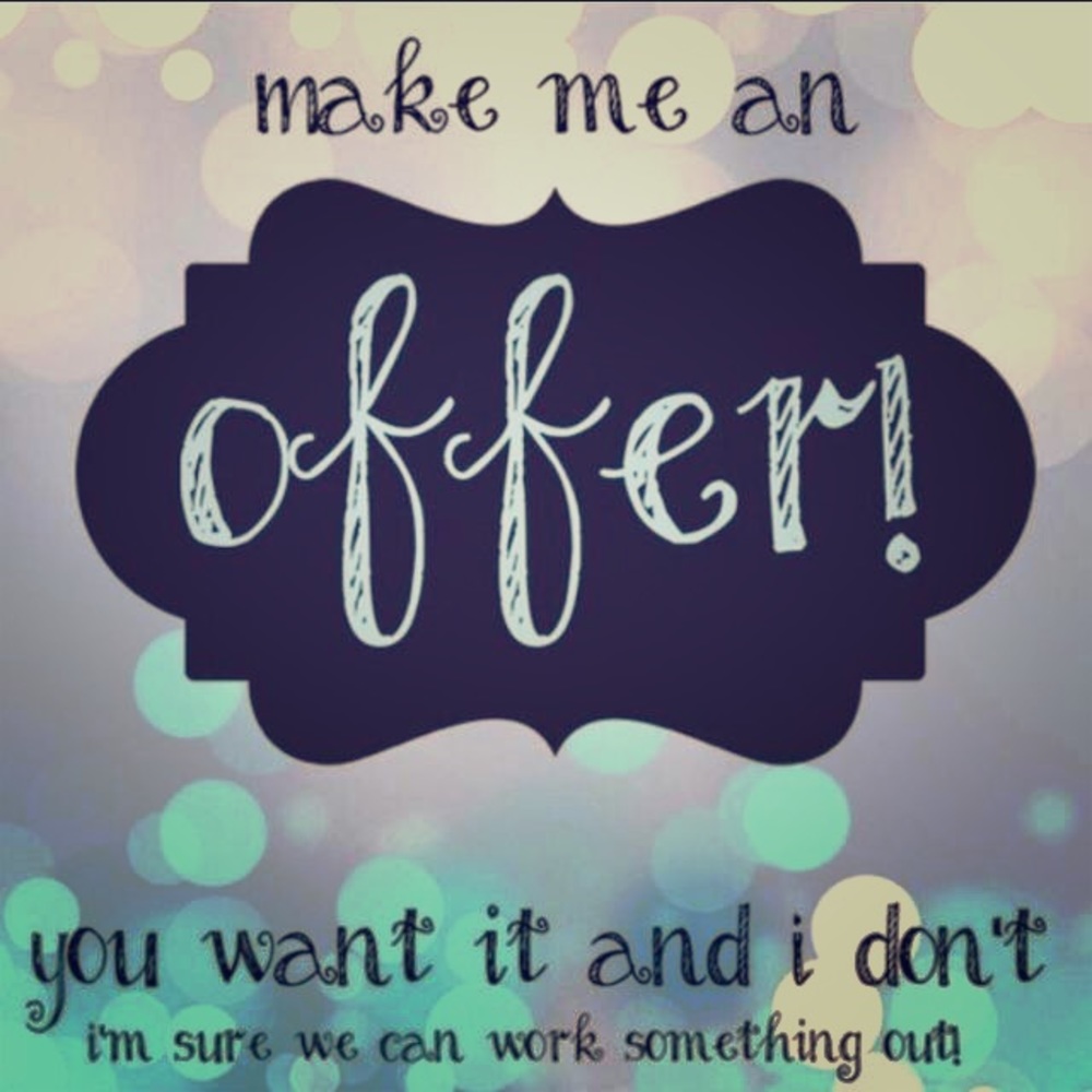 Make me an offer!